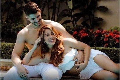 Antonella Moscoso y Renier Izquierdo tienen un año y medio de relación.