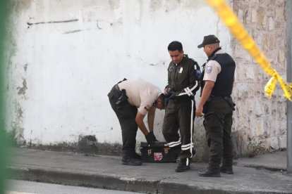 El ciudadano recibió disparos en el tórax.
