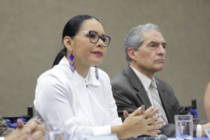 La presidenta del CNE contó que las próximas elecciones serían en agosto.