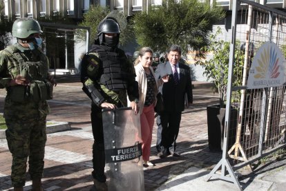 El presidente de la República, Guillermo Lasso, disolvió la Asamblea Nacional el 17 de mayo de 2023.