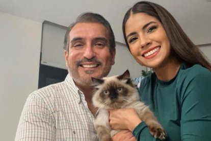 Pamela Sambrano felicita y expresa su amor a Vicente Taiano, en las redes sociales.