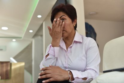 Elizabeth Otavalo solicitará como parte de las medidas reparatorias que la escuela de policías se llame María Belén Bernal.