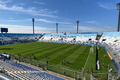 En el estadio San Juan del Bicentenario se disputa la fase de grupos del Mundial sub-20.