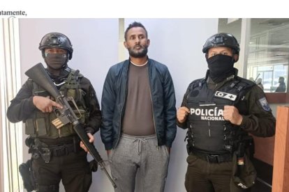 El somalí Abdirizak Elmi fue detenido la tarde del miércoles durante un operativo.