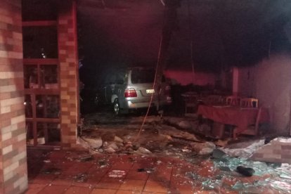 Este es el vehículo que provocó el percance que terminó con dos personas fallecidas en un chifa.