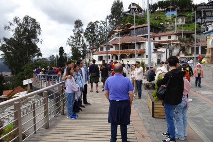 El mirador de Turi, uno de los sitios favoritos de turistas en Azuay.