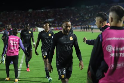 El equipo canario perdió en su visita a la capital.