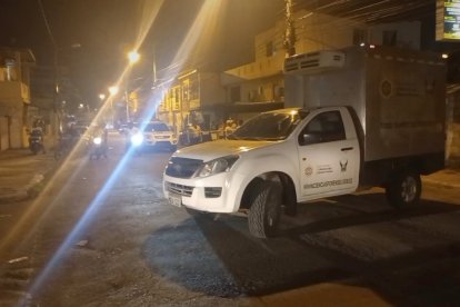 En los exteriores del gabinete asesinaron a.