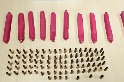 En una casa de Durán se decomisaron municiones y dinamita.