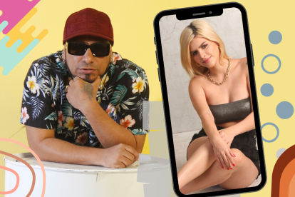 El cantante prefiere pasar la página con el tema porque se trata de una mujer. Admite que no sabía que ella también se dedicaba a  lo  mismo.