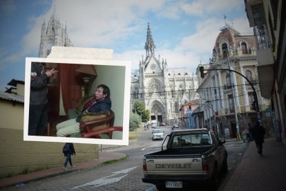 Fredy Chuchuca habitaba cerca de la Basílica del Voto Nacional, en el Centro Histórico de Quito.