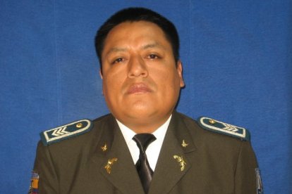 El sargento segundo Juan Miguel Bombón Flores fue asesinado la madrugada de ayer.