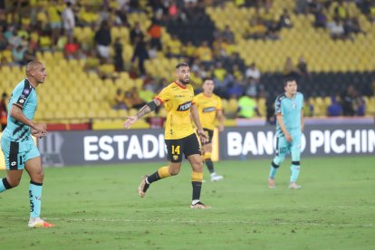 Francisco Fydriszewski es el delantero titular de Barcelona. El argentino suma 3 goles en la LigaPro.