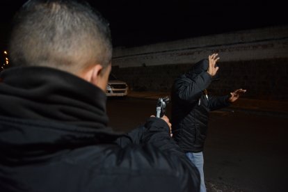 El guardia confesó que si  herían a su compañero, él disparaba a los choros.