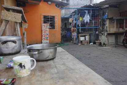 En un restaurante del Barrio Cuba se armó la balacera.