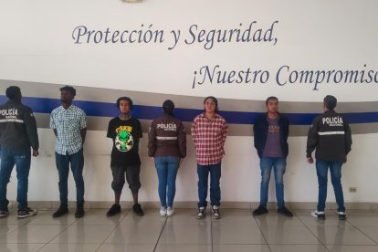 Dos de los detenidos tienen antecedentes penales.