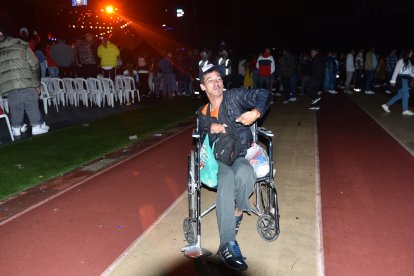 Leonel López demostró que el reguetón es su música preferida.