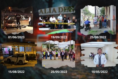 Entre mayo de 2022 y junio de 2023 han sido asesinados algunos operadores de justicia en Ecuador.