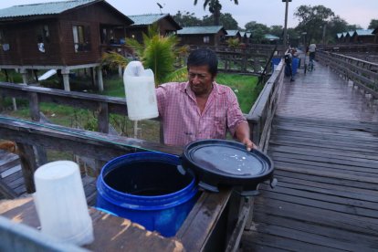 La isla Santay se ve afectada por la falta de servicios básicos.