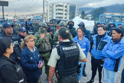Policía y militares realizan constantes operativos para evitar delitos en la zona.