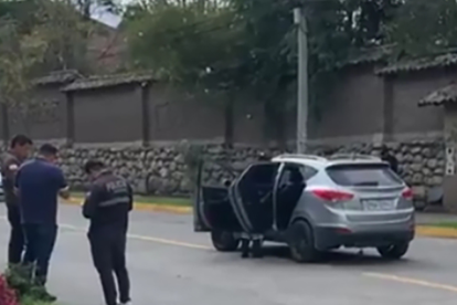 Policía Nacional acudió al lugar para realizar las investigaciones correspondientes.