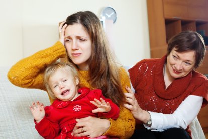 Mamá cuida tu paz mental para estar bien con los tuyos.