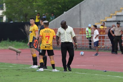 Segundo Castillo tuvo su primer triunfo con Barcelona, en el duelo que disputó el 11 de junio ante Guayaquil City.