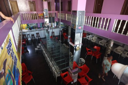 Esta semana hubo poca afluencia de clientes a los centros de diversión para adultos que se encuentran en el Barrio de Tolerancia.