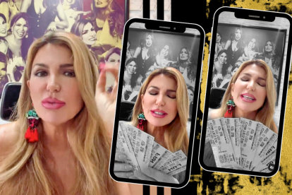 La presentadora tiene más de 20 años de trayectoria en la TV ecuatoriana.