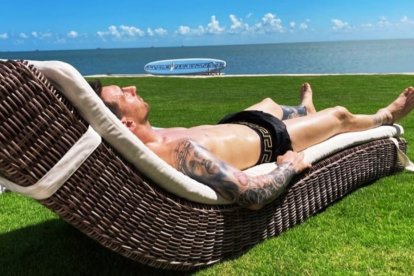 Lionel Messi suele pasar sus vacaciones en Miami, Estados Unidos.