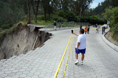 Moradores se sienten intranquilos y temen que siga habiendo más deslizamientos.