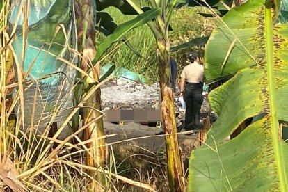 En una vía del tercer orden fueron hallados algunos cadáveres.