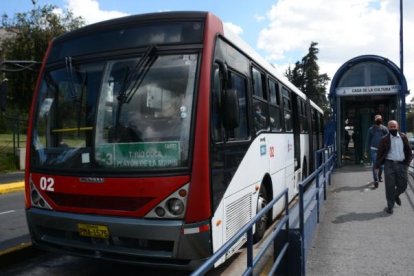 La Ecovía es uno de los sistemas de transporte de Quito.