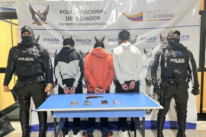 Los sospechosos son menores de edad.