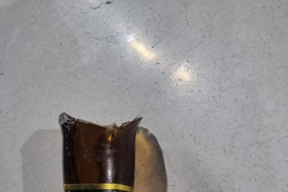 El 'arma' con el que fue agredida una mujer en el noroeste de Guayaquil