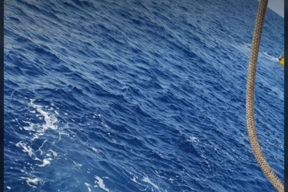 Los extranjeros habían naufragado.