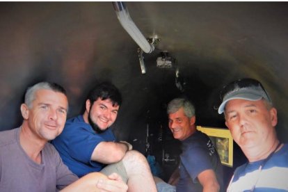 Las víctimas de la tragedia del submarino abordo del sumergible en el que fallecieron