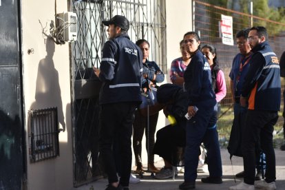 El cadáver fue llevado a la morgue de la Policía Nacional.