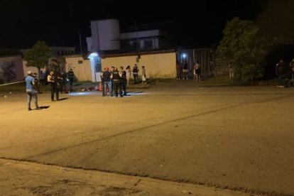 Racumín y el Negro fueron acribillados. El segundo terminó en un charco de su propia sangre.