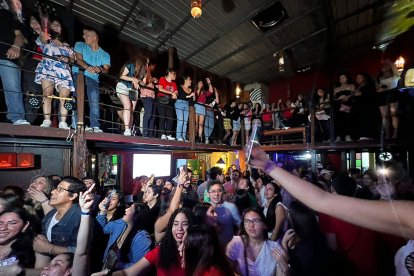 El evento se desarrolló en el bar Diva Nicotina