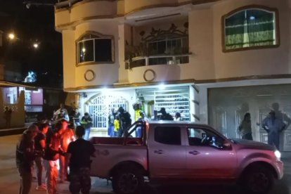 La víctima fue Kenner Cagua Vernaza, de 23 años de edad.