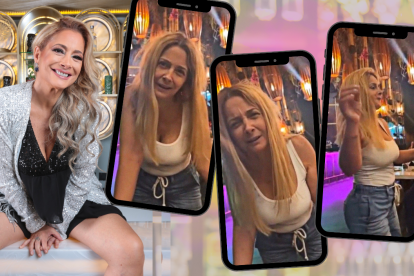 Al parecer, el filme fue  publicado por una de sus amigas y reposteado por ella, pero minutos después lo eliminó.