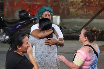 Familiares y testigos no podían creer el suceso de muerte.