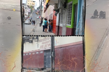 Una granada afuera de un plantel y una balacera en un colegio de Daule alarman a los padres.