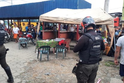 El crimen del joven fue en un puesto de comidas en el centro del cantón Naranjal.