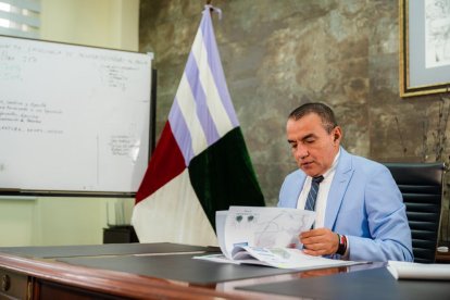 Javier Pincay, alcalde de Portoviejo.