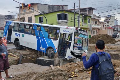 El bus será retirado del lugar en el transcurso de este lunes 3 de julio.