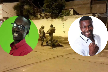 Jaime Tenorio (izq) es el hermano de Carlos Tenorio.