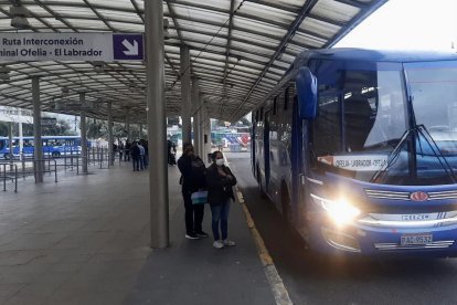 Los buses son escenario usual de robos.