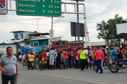 En el recinto Puerto Inca fue asesinado el motociclista Jesús Estuardo Ortiz Carpio.